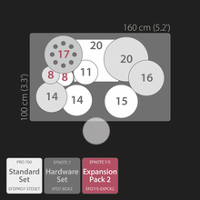 EFNOTE 702 Modern Set (CS7 stand)