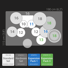 EFNOTE 505 Heavy Set (CS7 stand)