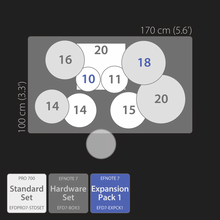 EFNOTE 701 Traditional Set (CS7 stand)