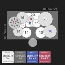 EFNOTE 704 Technical Set (CS7 stand)