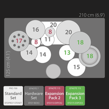 EFNOTE 706 Progressive Set (CS7 stand)