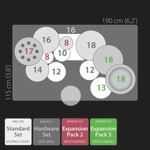 EFNOTE 506 Progressive Set (CS7 stand)