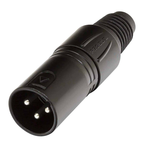 Proel XLR3MVPRON Male 3P.XLR Cable Mount Black