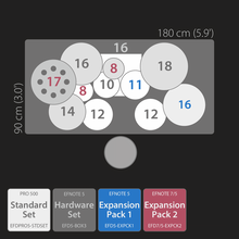 EFNOTE 504 Technical Set (CS7 stand)