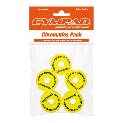 Cympad Chromatics Set Ø 40/15mm Yellow (5-pieces)