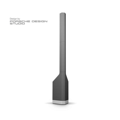 LD System MAUI P900 G Powered Column PA System by Porsche Design Studio in Platinum Grey
