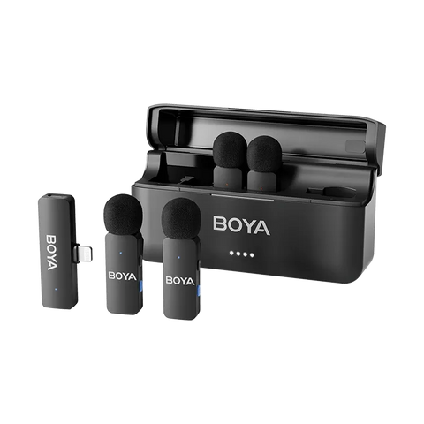 Boya BY-V4 4-Channel Mini Wireless Microphone