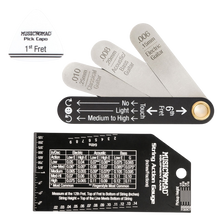 Music Nomad MN614 Truss Rod Gauge & String Action Combo Bundle