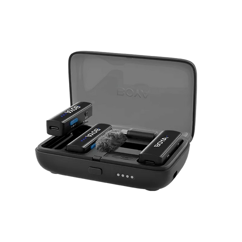 Boya BOYALINK 2 Upgraded 3-in-1 Compact Wireless Microphone