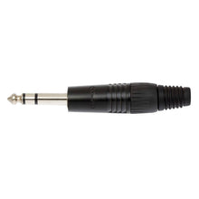 Proel S3CBK Stereo Jack 6.3mm Aluminium Sleeve Black