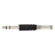 Proel S215BK Stereo Jack 6.3mm Brass Sleeve Black