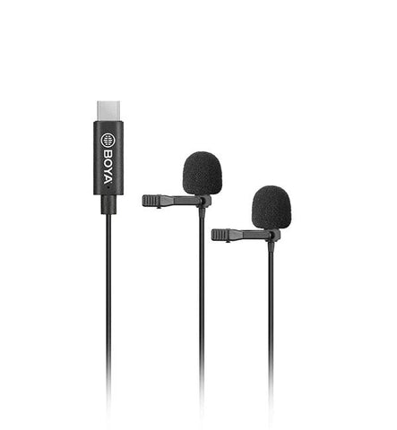 Boya BY-M3D LAVALIER MICROPHONES (FOR ANDRORID DEVICES)