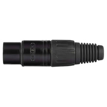 Proel XLR3FVBK XLR 3-Pole Cable Mount Female Plug Black