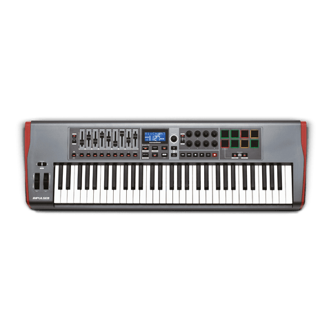 Novation Impulse 61 USB Midi Controller Keyboard, 61 Keys