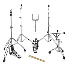 Natal KAR-F20-BK Arcadia Series Fusion 20 5-Piece Acoustic Drum Kit with Hardware & Stands