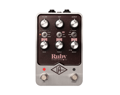 Universal Audio Ruby '63 Top Boost Amplifier Pedal