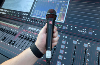 sE Electronics V7 PTT Dynamic Microphone with Push-to-Talk Button