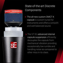 sE Electronics V7 X Supercardioid Dynamic Instrument Microphone