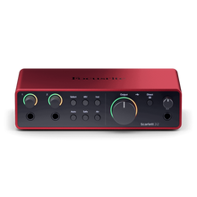 Focusrite Scarlett 2i2 4th Generation 2-in, 2-out USB Audio Interface
