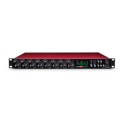 Focusrite Scarlett Octapre Dynamic Eight-Channel Microphone Preamp with ADAT Outputs