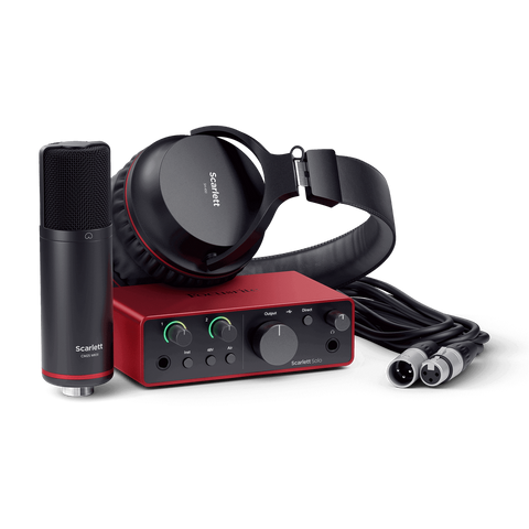 Focusrite Scarlett SOLO Studio Pack (Gen.4)