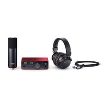 Focusrite Scarlett Solo Studio 4th Generation 2-in, 2-out USB Audio Interface Recording Bundle