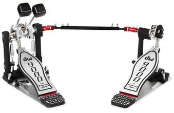 DW 9000 Series Lefty Double Bass Drum Pedal w/ Bag