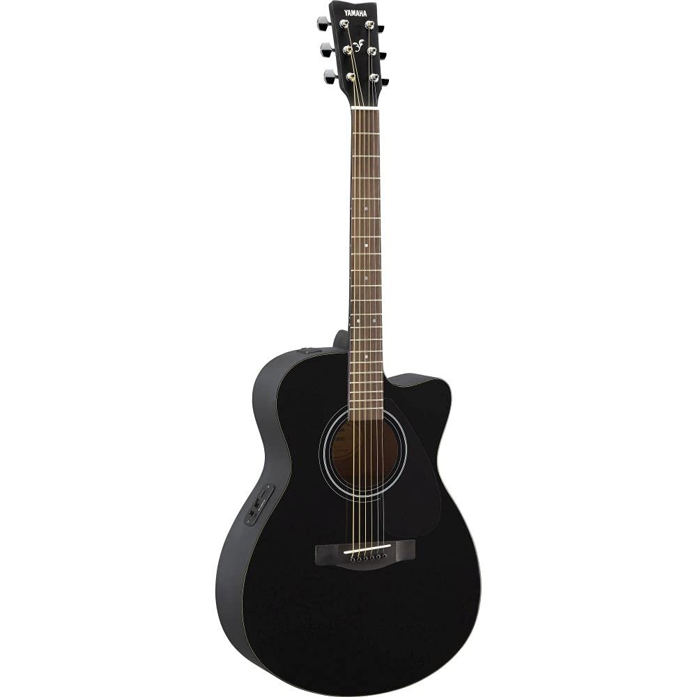 Yamaha Fsx80C Semi Acoustic Cutaway Guitar (Black)